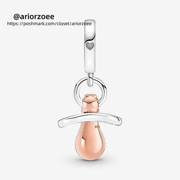 Pandora Baby Pacifier Dangle Charm - Picture 2 of 6